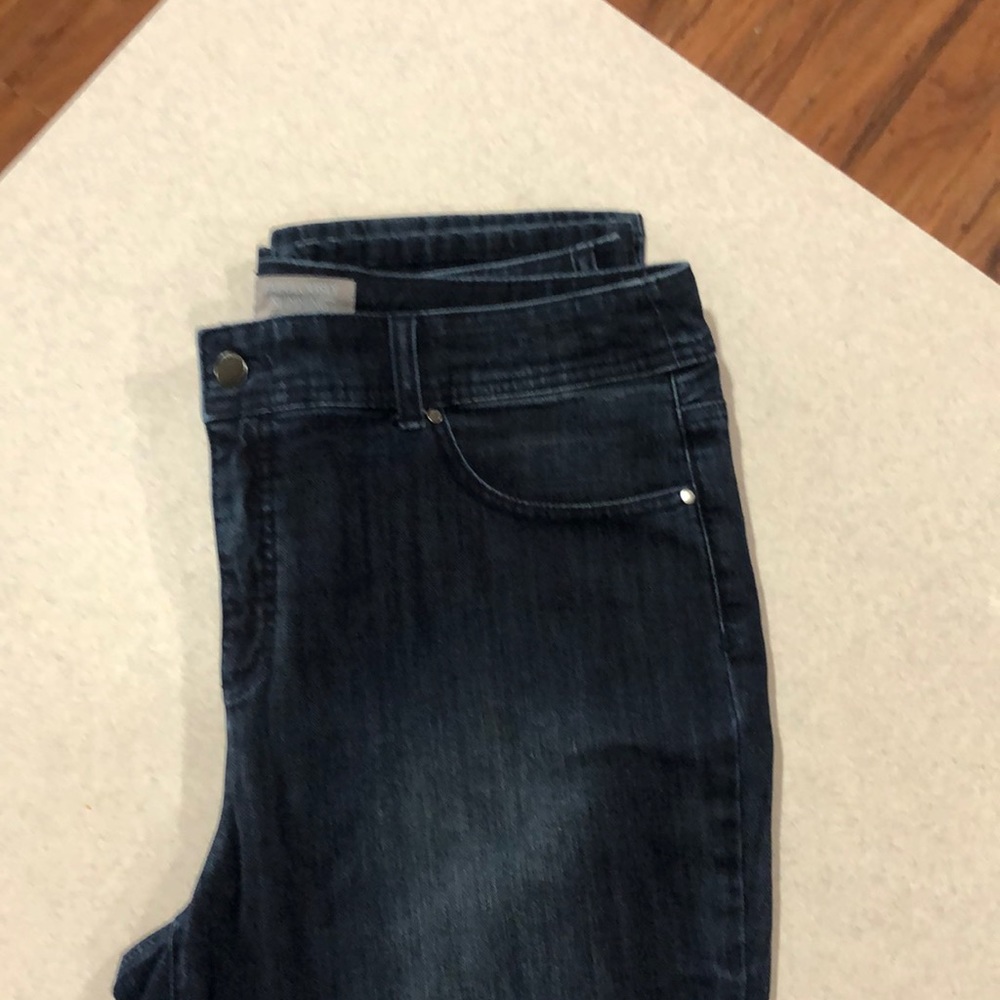 Chicos straight legged jeans size 2 which is 14/16